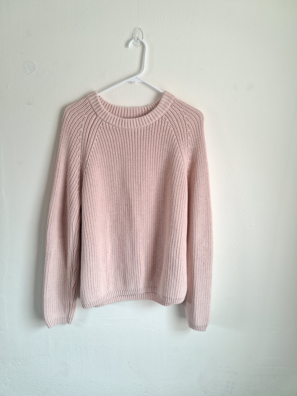Quince Fisherman Crew Sweater Large